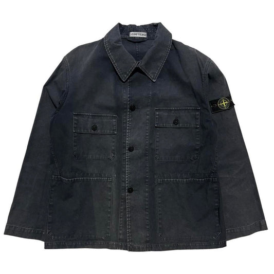 Stone Island S/S 1999 Chore Jacket | XL, Faded Black