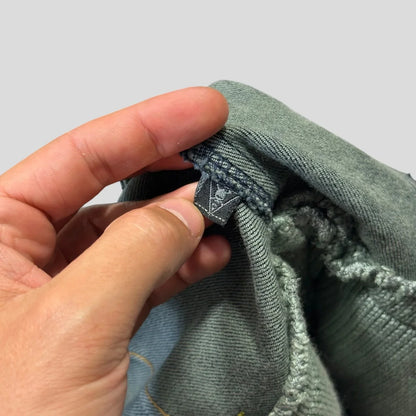 Oakley X Metal Industries 00’s Denim Knit Panelled SAMPLE Jacket - S