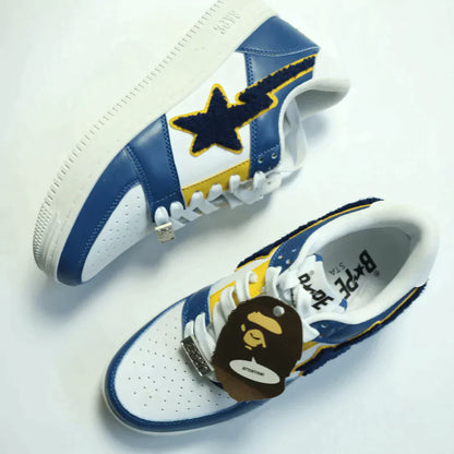 A BATHING APE PATCHED BAPE STA LOW