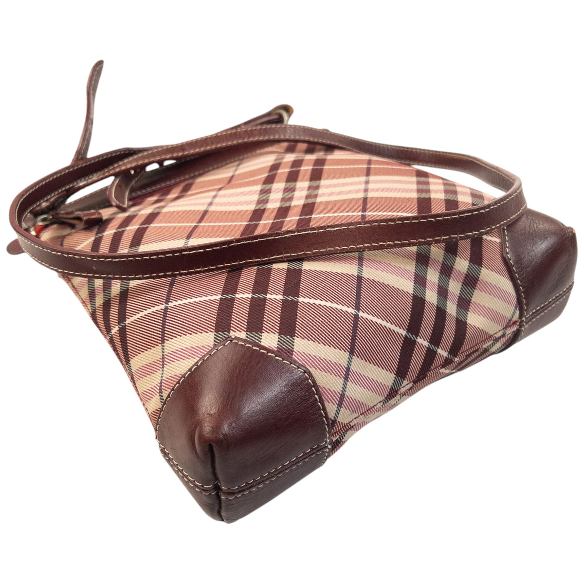 Vintage 2000s Burberry Blue Label Nova Check Crossbody Bag | O/S, Multicoloured