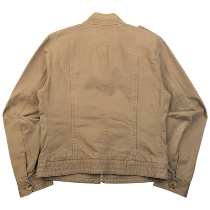 Vintage 2000s Dolce & Gabbana Multi Pocket Cargo Jacket Size S | Small, Beige