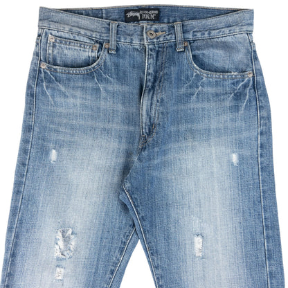 Vintage Stussy Stamp Pocket Denim Jeans Size W30
