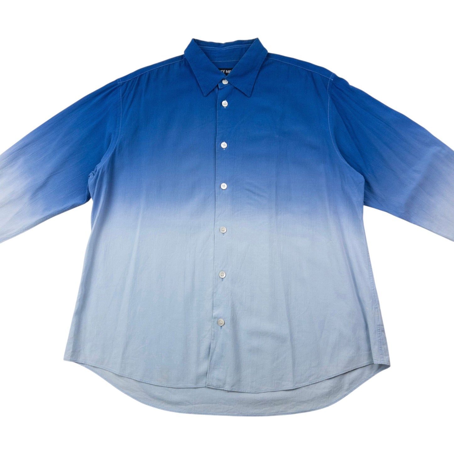 Vintage 2000s Issey Miyake Gradient Long Sleeve Button Up Shirt Size M