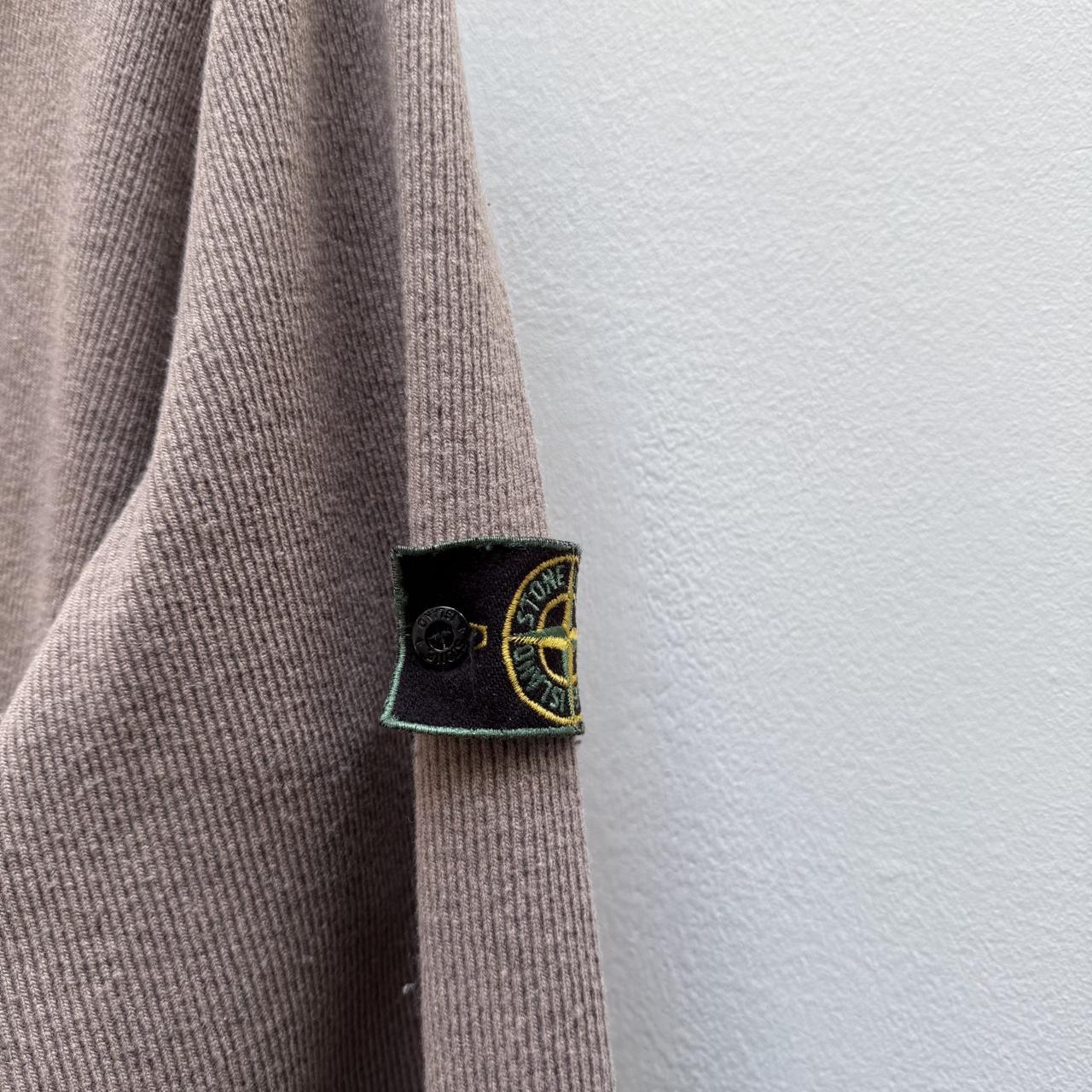 90’s Stone Island Ribbed Knit Jumper (XXL) | XXL, Brown