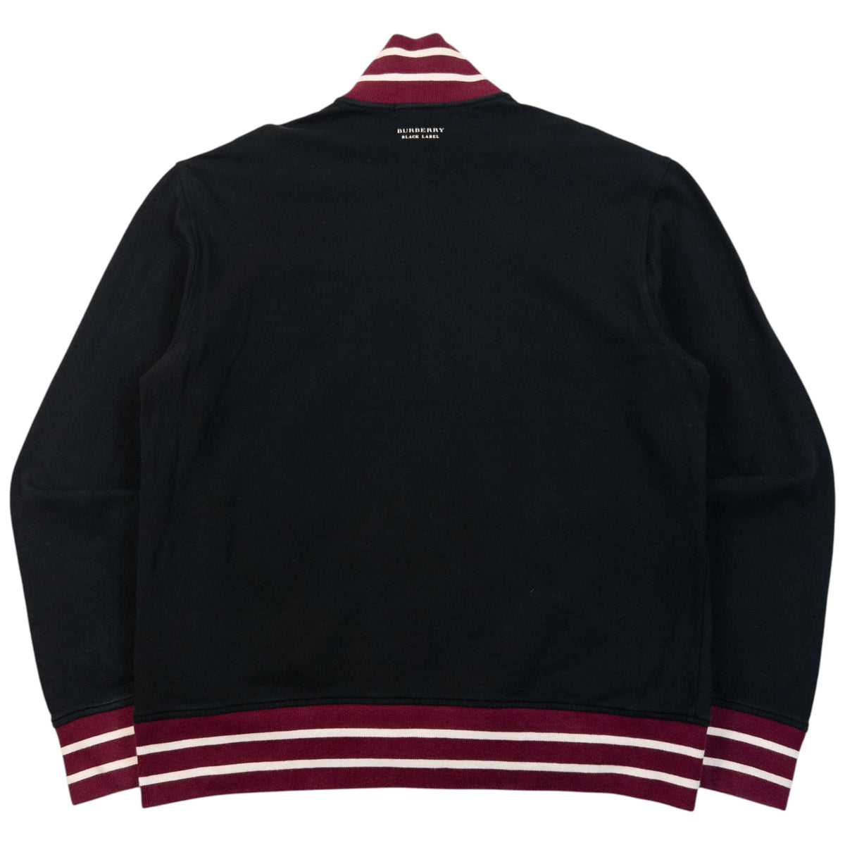 Vintage 2000s Burberry Black Label Zip Up Sweatshirt Size M | Medium, Multicoloured