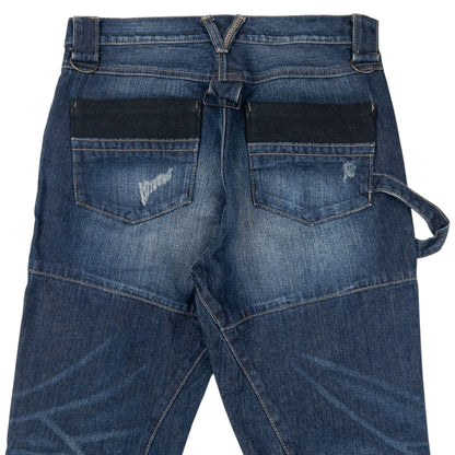 Vintage 2000s PPFM Convertible Zip Denim Jeans Size W30