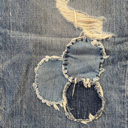 Avirex Type Blue Distressed Boro Jeans - W32"