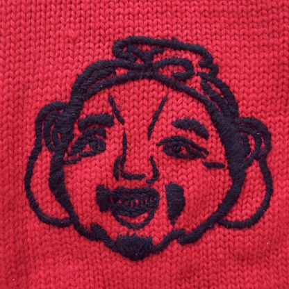 Evisu Cowichan Hoodie - M | S / M, Red