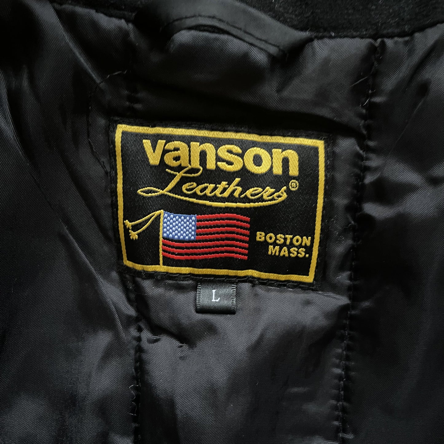 Vanson Leathers 'One Star' Racing Jacket - M