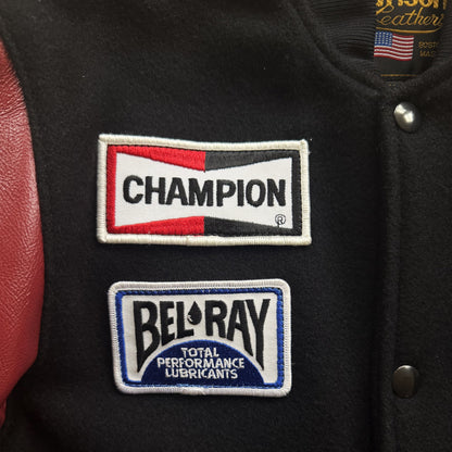 Vanson Leathers Race Team Varsity Jacket - S