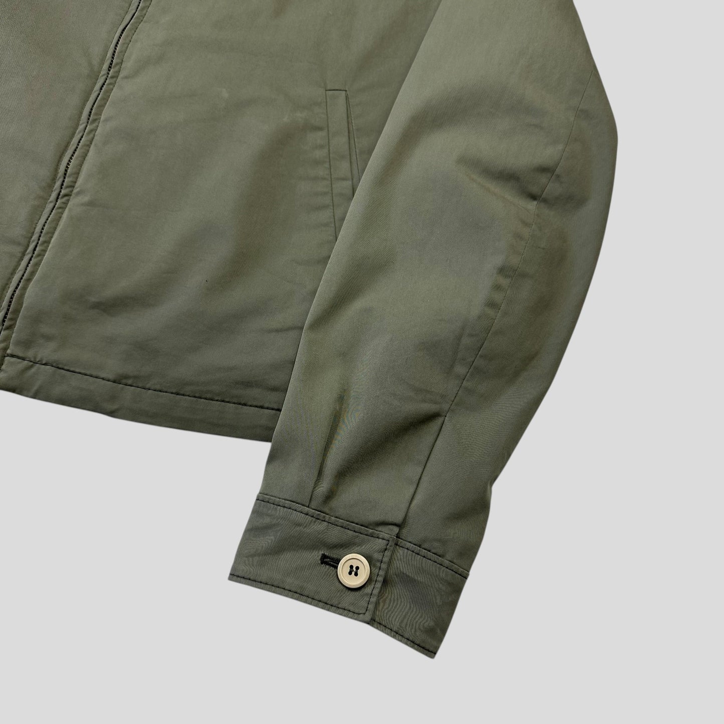 Prada Milano 2015 Pale Green Boxy Work Jacket - IT50 | Default Title, Multicoloured