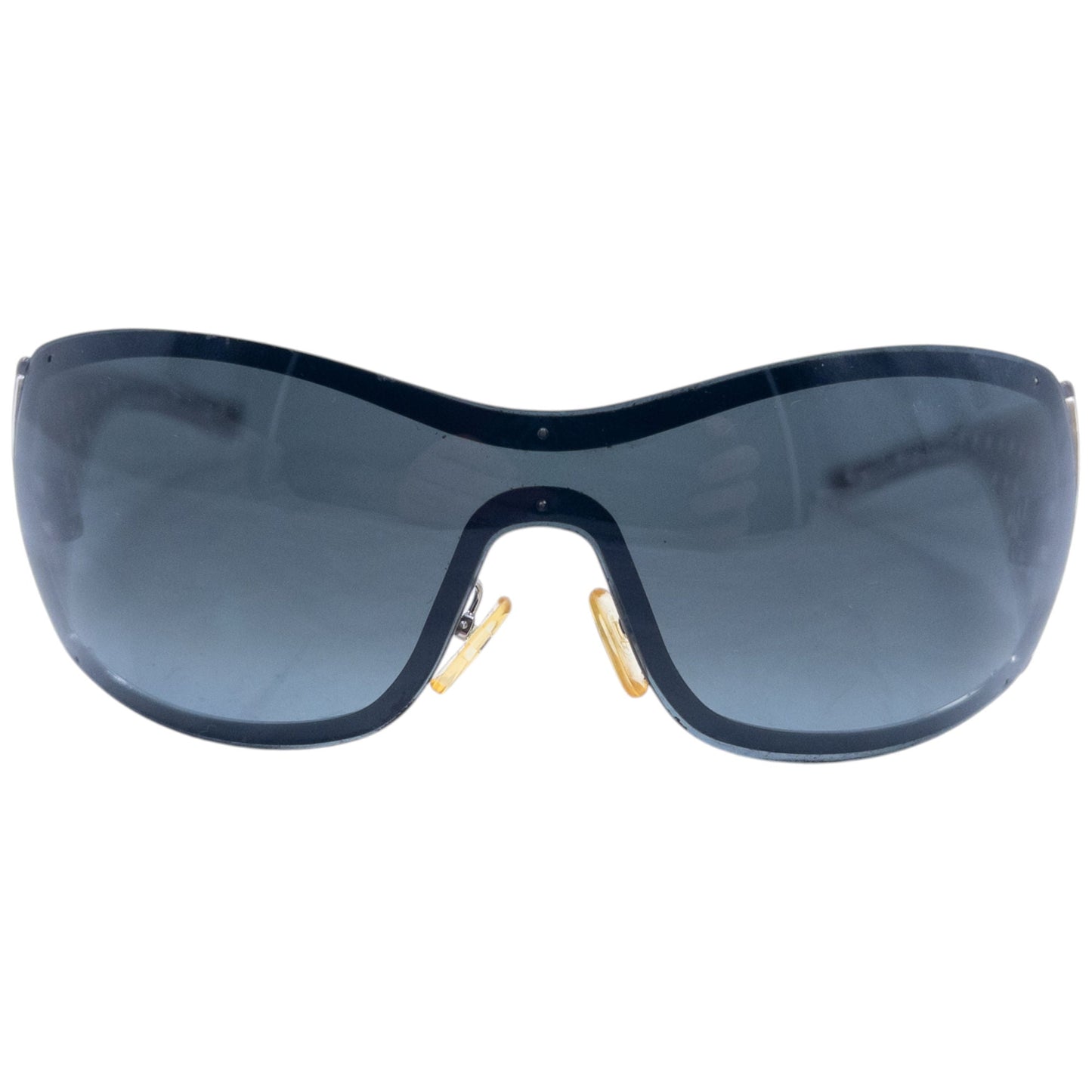 Vintage 2000s Dior Quadrille Shield Sunglasses