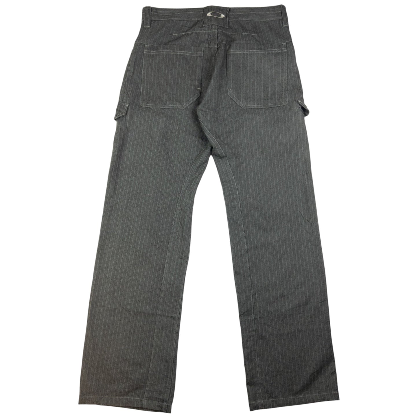 Vintage Oakley Striped Lightweight Trousers Size W31