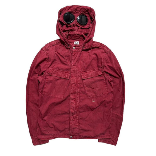 CP Company Canvas Goggle Jacket | Large, TBD