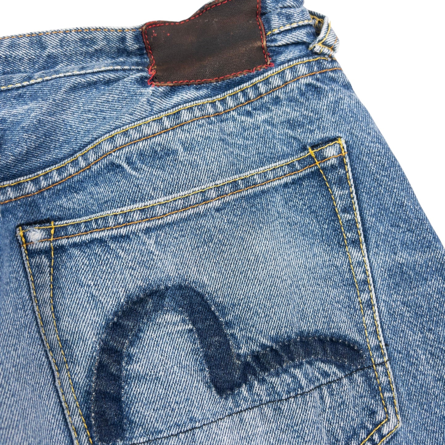 Vintage Evisu Double Gull Japanese Denim Jeans Size W30