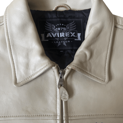 Avirex Tattoo Style 'Dragon vs Snake' Leather Jacket - XL / XXL | XL, Red