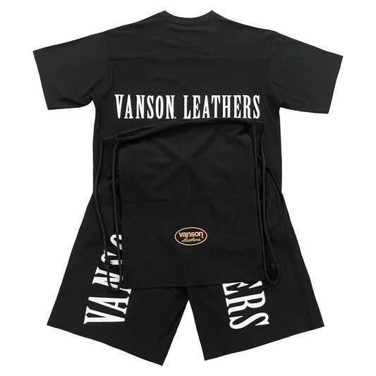 Vanson Leathers T-Shirt & Shorts Set - XL