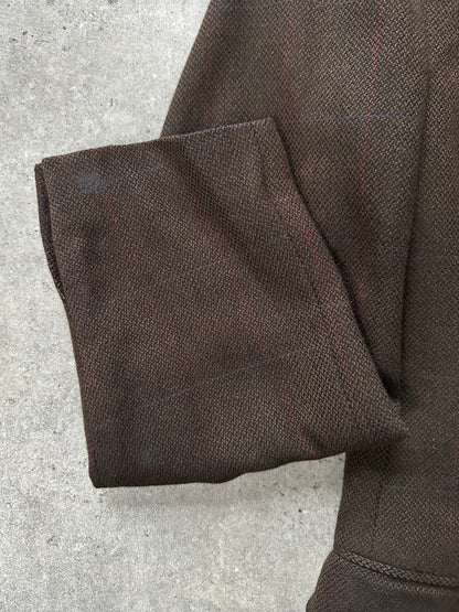Hugo Boss x Loro Piana 1990s Pure Cashmere Check Blazer - 42R/XL