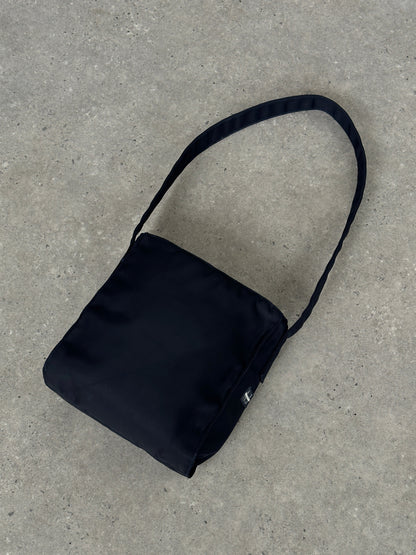 Armani Jeans Nylon Logo Shoulder Bag