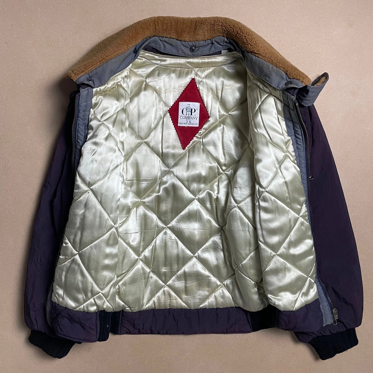 A/W 1983 Plum Purple CP COMPANY Ideas From Massimo Osti Pilots Flight Jacket