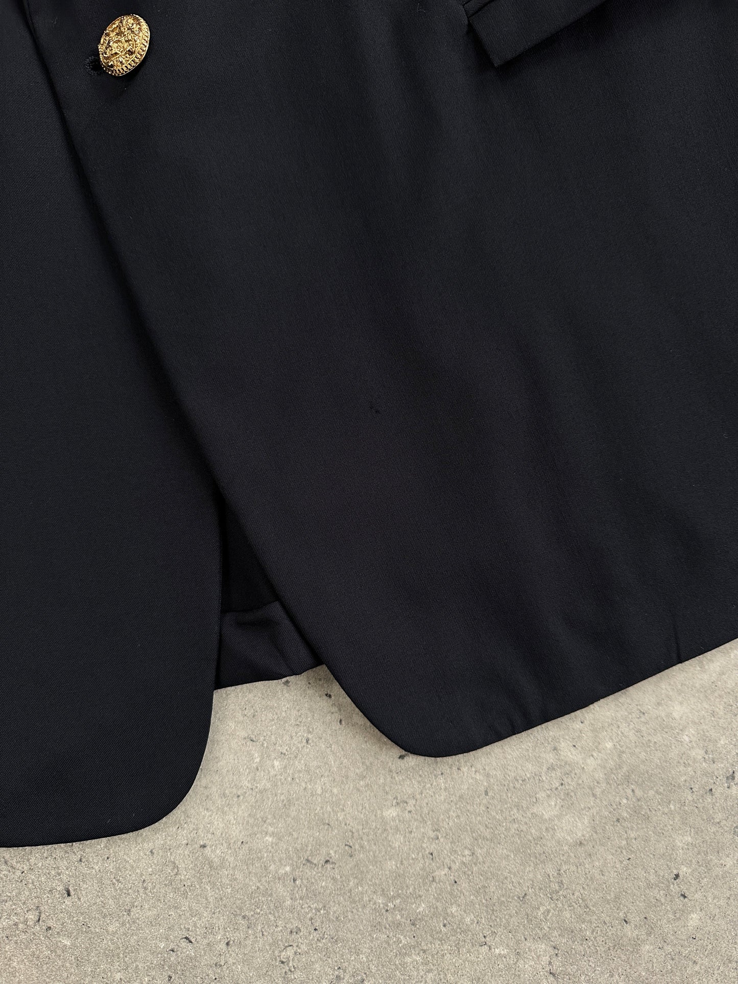 Gianni Versace Bespoke Button Pure Wool Single Button Blazer - 48R/XXL