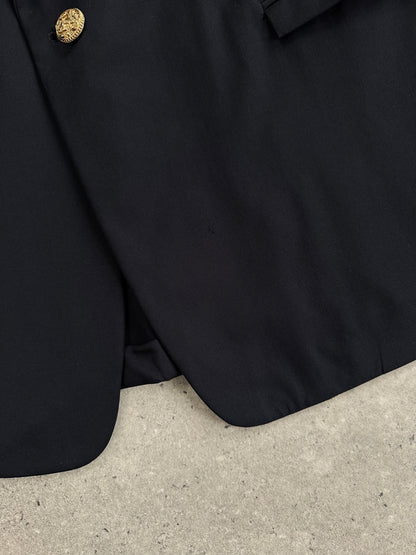 Gianni Versace Bespoke Button Pure Wool Single Button Blazer - 48R/XXL