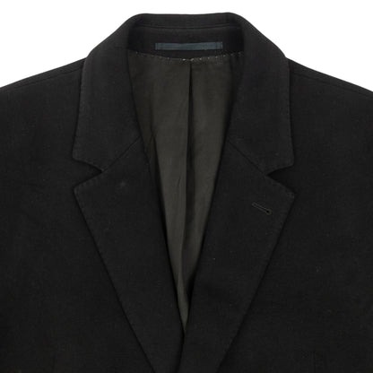 Vintage 2000s Hugo Boss Cashmere Longline Jacket Size XL | XL, Black