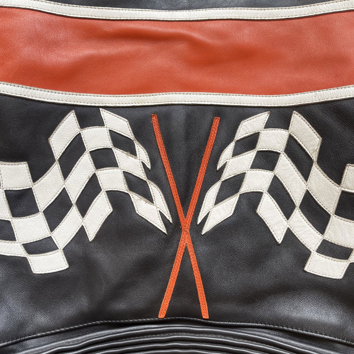 Vanson Leathers Motorcycle Racer Jacket - L