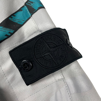 Stone Island Shadow Project DPM Chine Jacquard Bomber, Size Medium | O/S, White