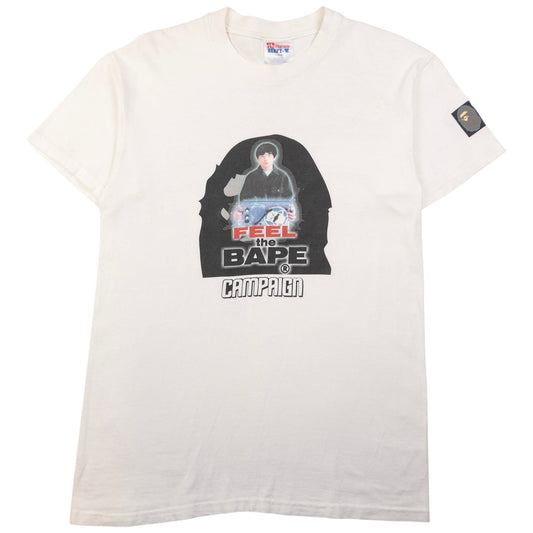 Vintage Bape Archive Collection Feel The Bape Campaign T Shirt Size XS