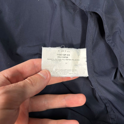 Armani Jeans 00's Navy Cropped Multipocket Jacket M | Medium, Navy