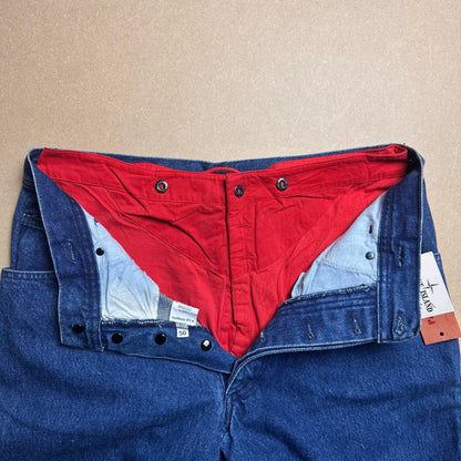 A/W 1988 Double Pant Square Patch Jeans