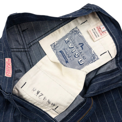 Vintage Evisu Donna Double Gull Embroidered Skirt Womens Size W29