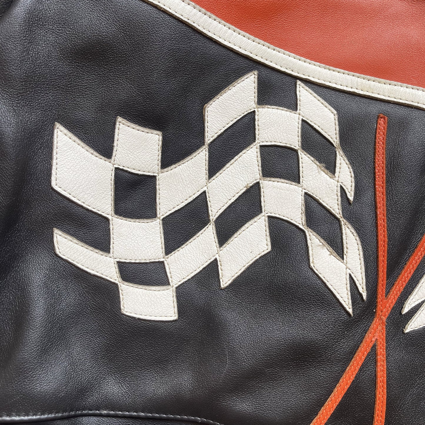 Vanson Leathers Motorcycle Racer Jacket - L