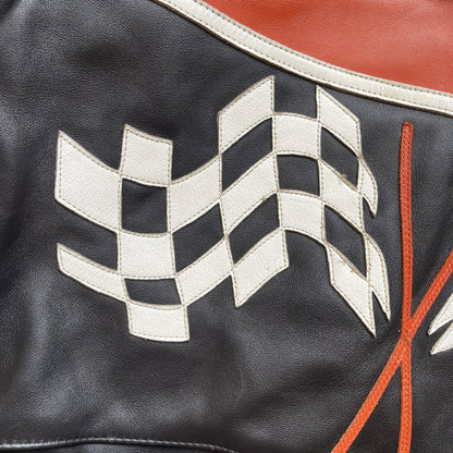Vanson Leathers Motorcycle Racer Jacket - L