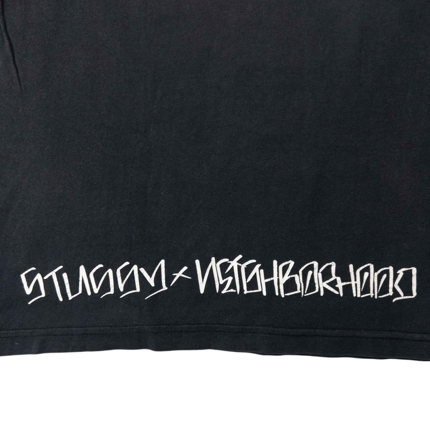 Stussy X Neighborhood Skull Skater Graphic T Shirt Size S