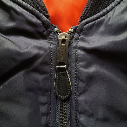 Avirex USA MA1 Bomber Jacket - L | Large, Orange