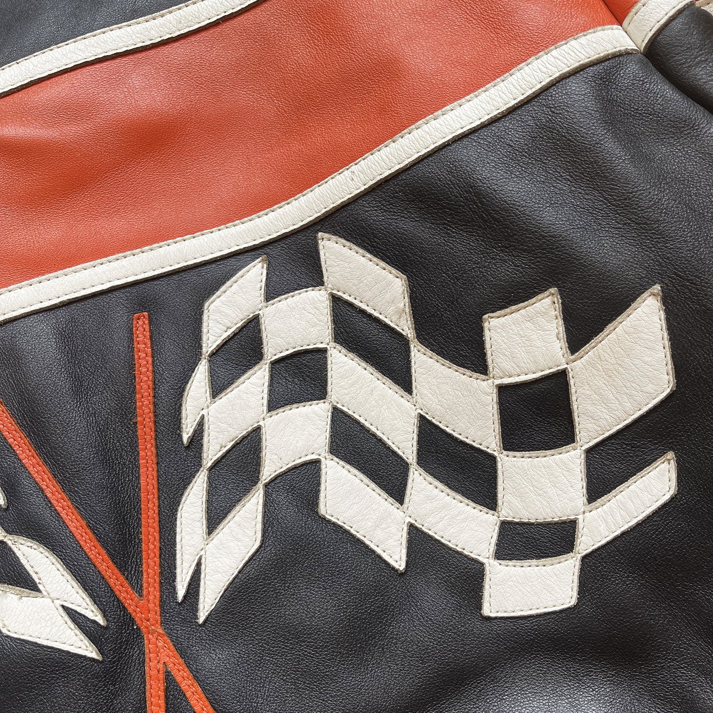 Vanson Leathers Motorcycle Racer Jacket - L