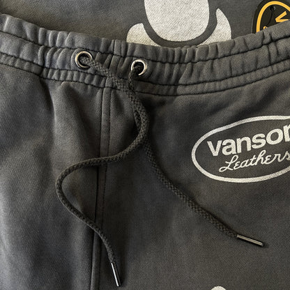 Vanson Leathers Skeleton Sweatpants - M | Medium, Grey