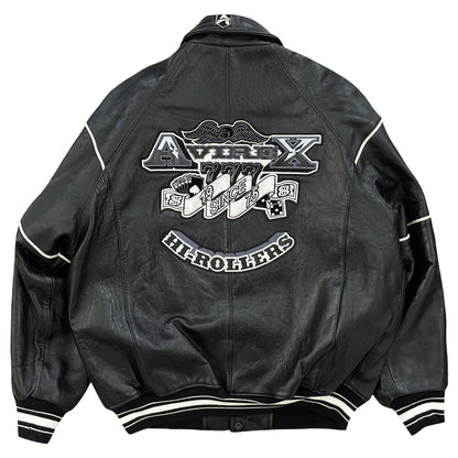 Avirex Leather Varsity Jacket