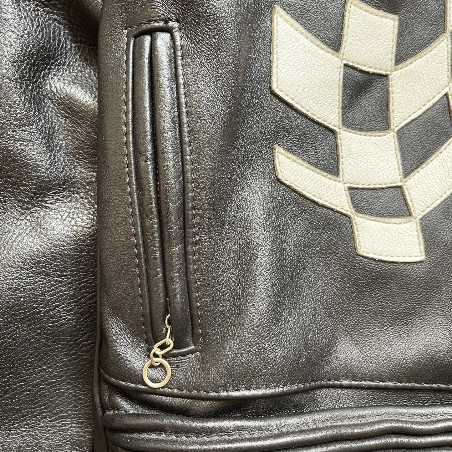 Vanson Leathers Motorcycle Racer Jacket - L