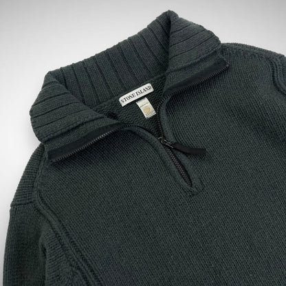 Stone Island 1/4 Zip Knit (AW2000)