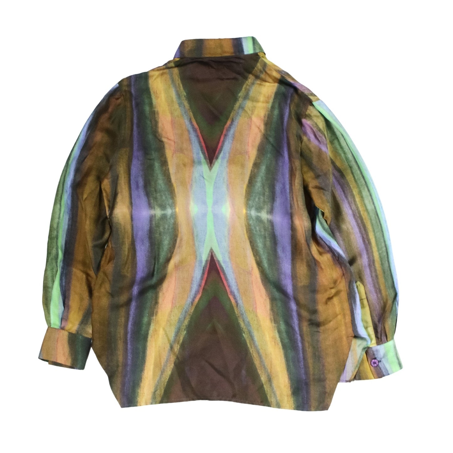 PIGALLE PARIS PURE SILK PATTERN SHIRT