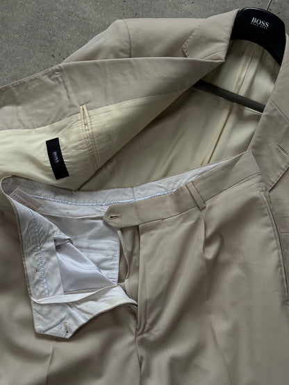 Hugo Boss 2000s Pure Wool Single Breasted Suit - 40R/W34