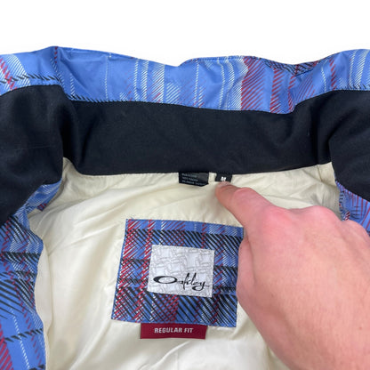 2007 Oakley Plaid Puffer Jacket (M) | Default Title, Multicoloured