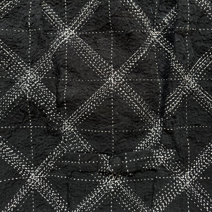 Boro Sashiko Distressed Denim Trucker Jacket - XL