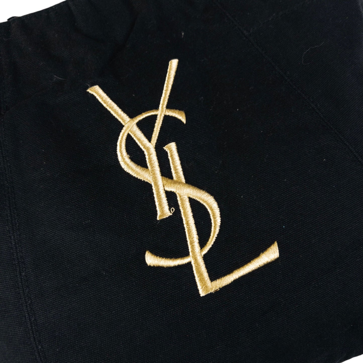 Vintage YSL Yves Saint Laurent Embroidered Tote Shoulder Bag