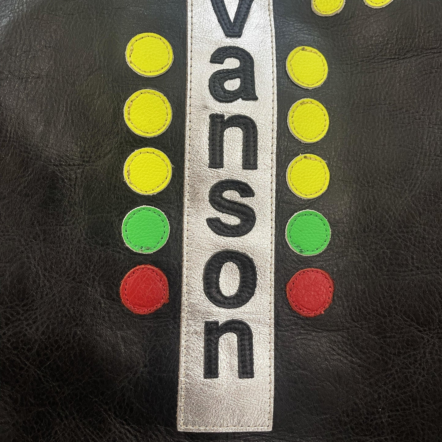 Vanson Leathers Motorcycle Racer Jacket - Known Source