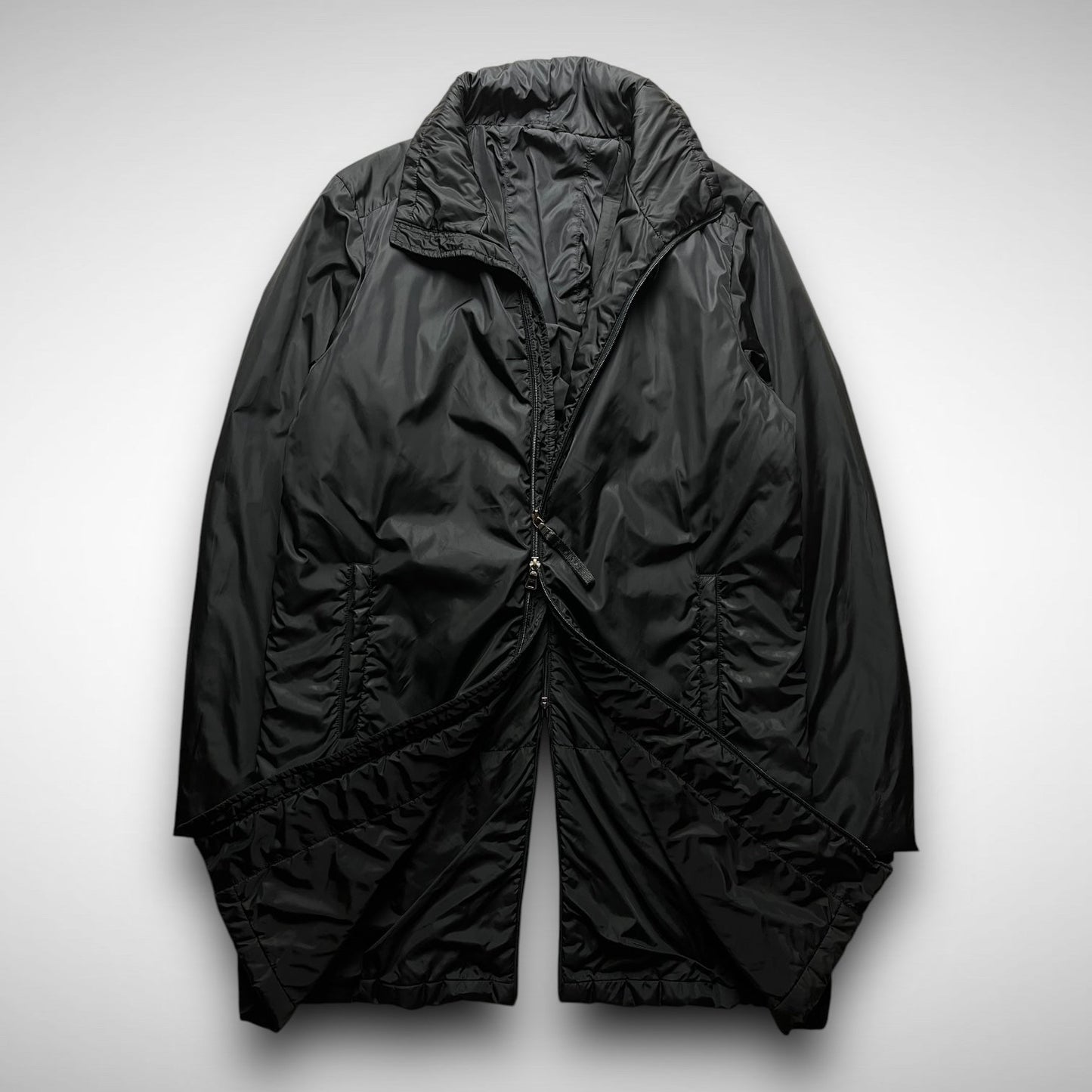 Prada Padded Nylon Overcoat (2000s)