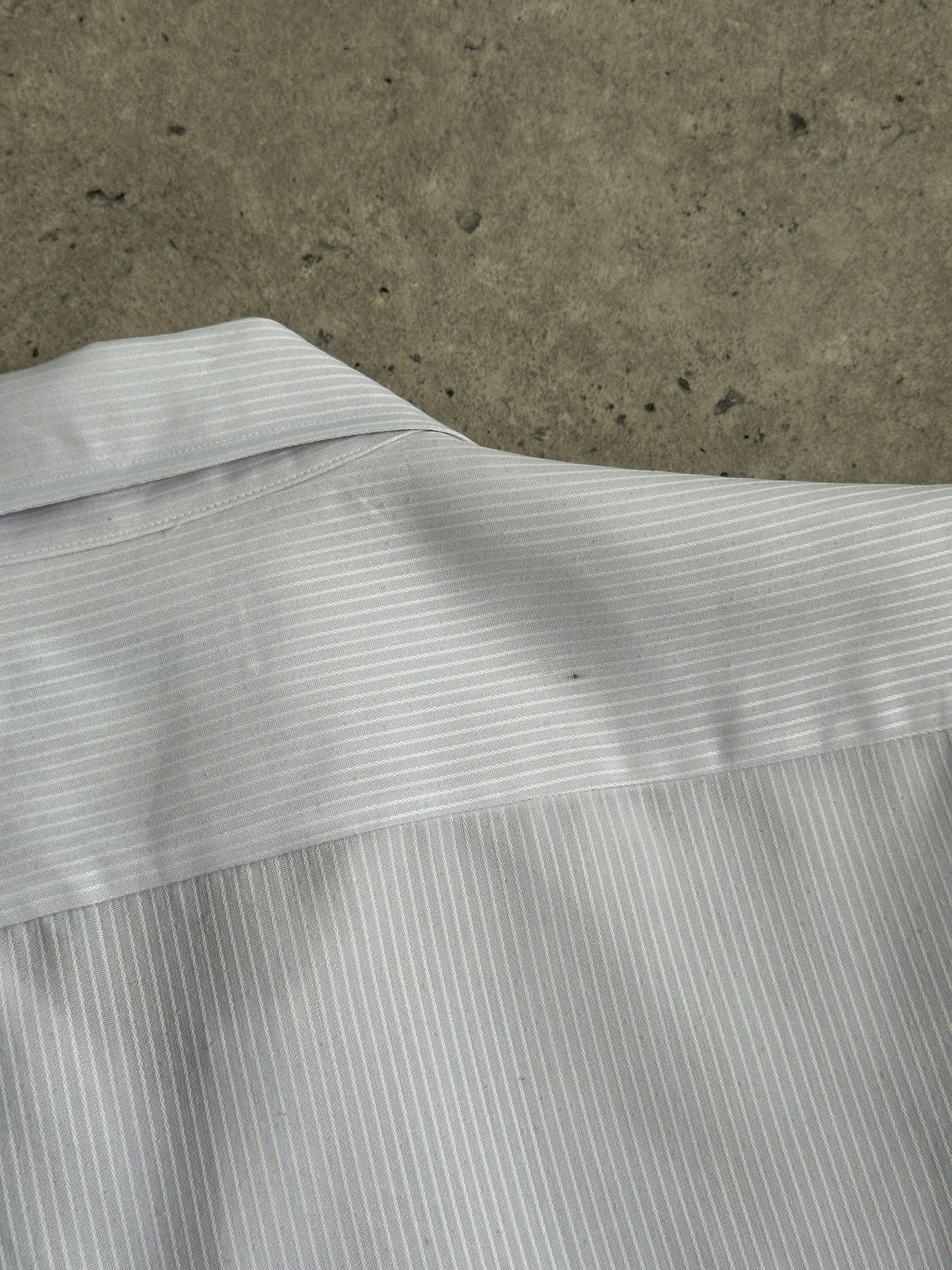 Christian Dior Chemises 1990s Striped Logo Shirt - L